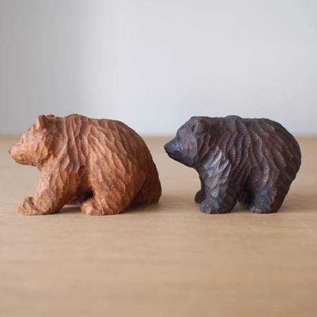 wooden fur 木彫りワークショップ〈這い熊彫り〉