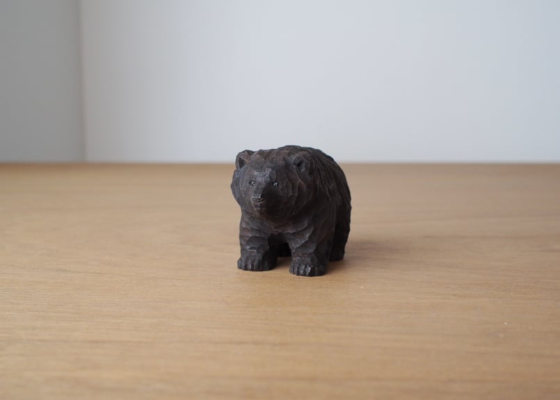 wooden fur 立つ木彫りのクマ彫りワークショップ | atelier fluid