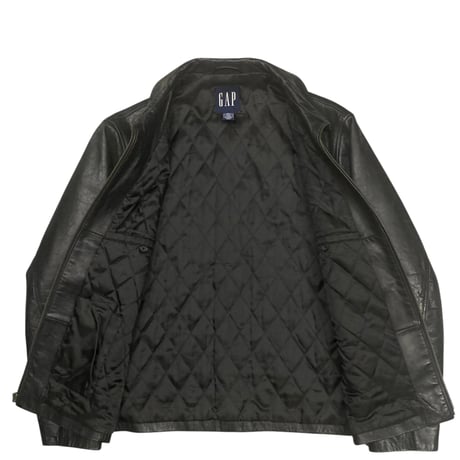 【M】00's GAP LEATHER JACKET