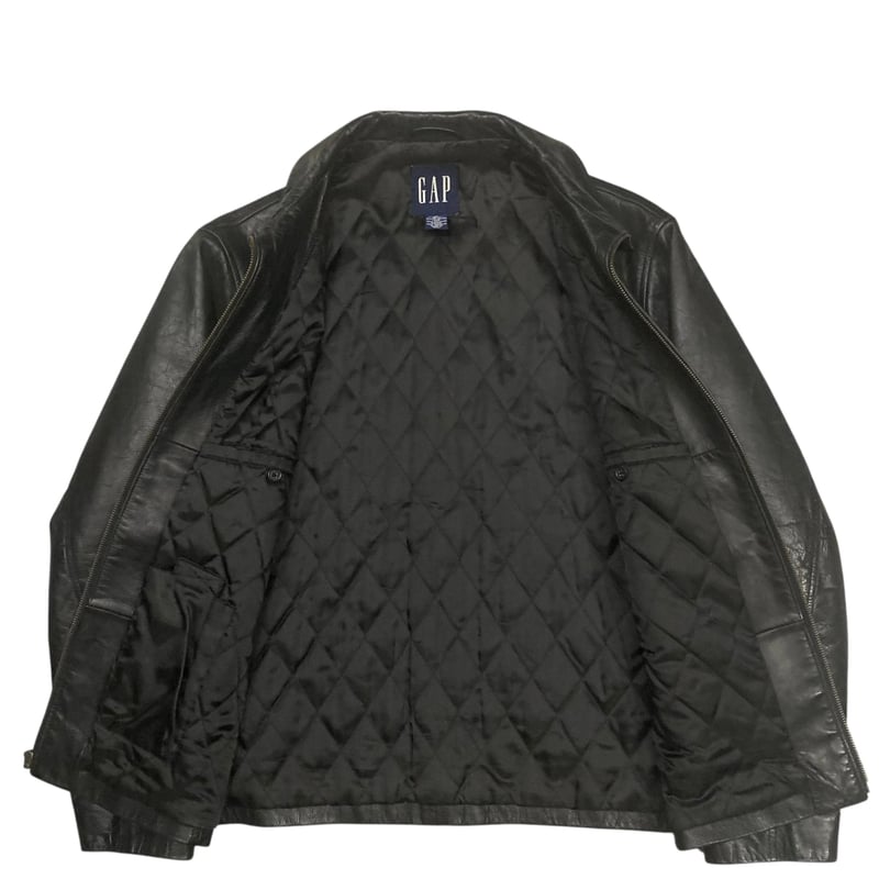 M】00's GAP LEATHER JACKET | CLOCK STORE