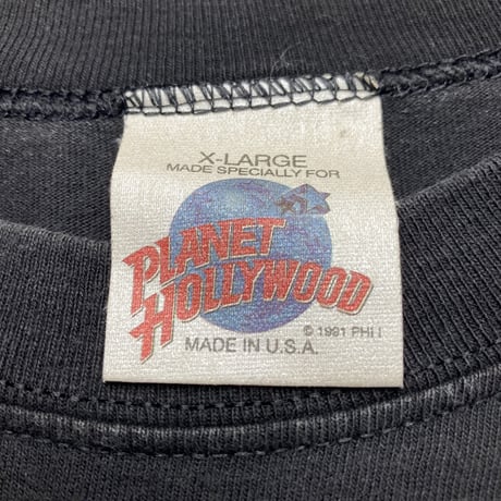【XL】90'S PLANET HOLLYWOOD X PEPSI TEE