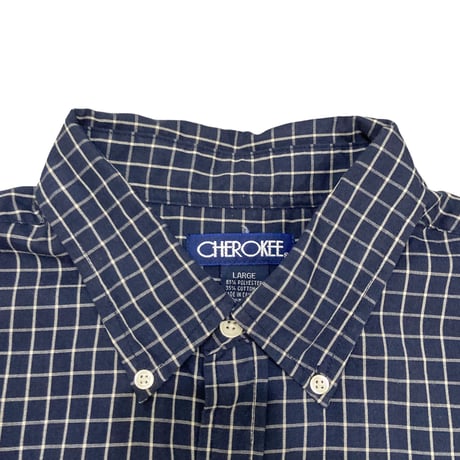 【L】CHEROKEE PLAID S/S SHIRT