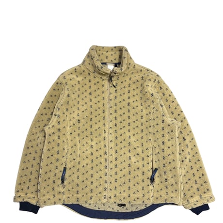 【L】90'S L.L.BEAN BIRDS EYE FLEECE