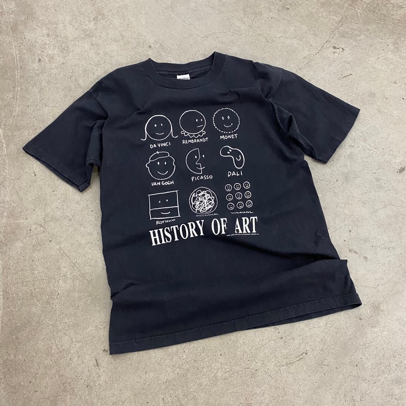 L】1991's HISTORY OF ART TEE | CLOCK STORE