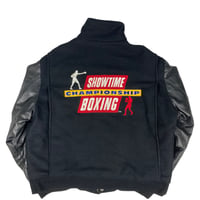 【L】SHOW TIME BOXING CHAMPIONSHIP VARSITY JACKET