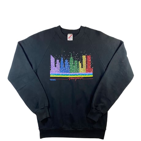 【M】90'S NEW YORK CITY WINTER CREWNECK