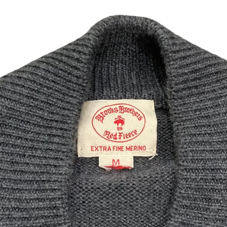 【M】BROOKS BROTHERS ZIP UP SWEATER