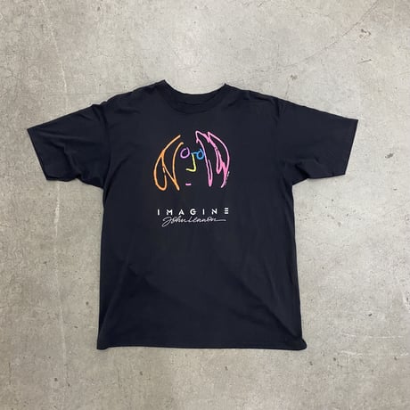 【XL】90'S JOHN LENNON "IMAGINE" TEE