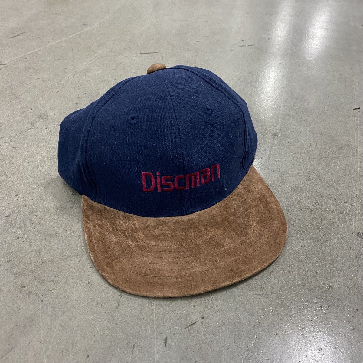 90'S SONY DISCMAN CAP / SUEDE BRIM | CLOCK STORE