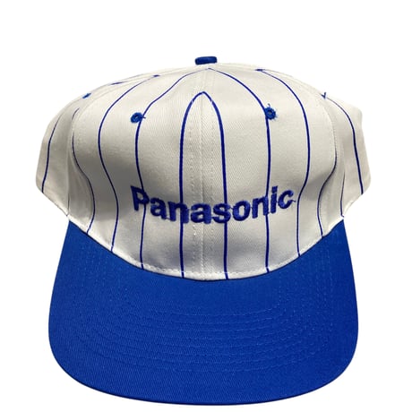 90'S PANASONIC PINSTRIPE SNAPBACK