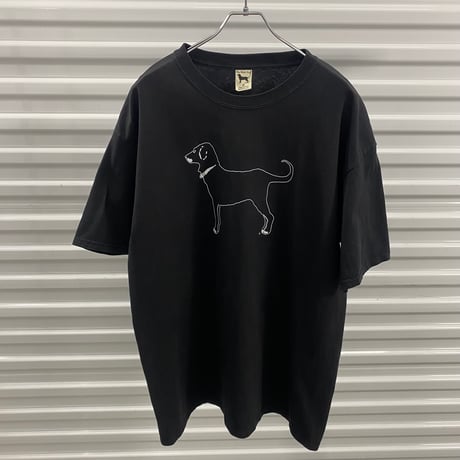 【XL】02's BLACK DOG TEE
