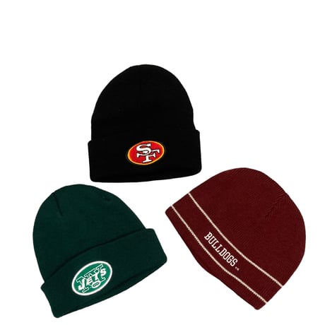 AMERICAN FOOTBALL BEANIE