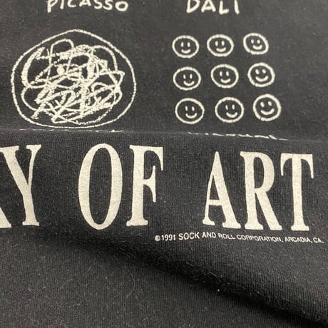【L】1991's HISTORY OF ART TEE
