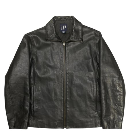 【M】00's GAP LEATHER JACKET