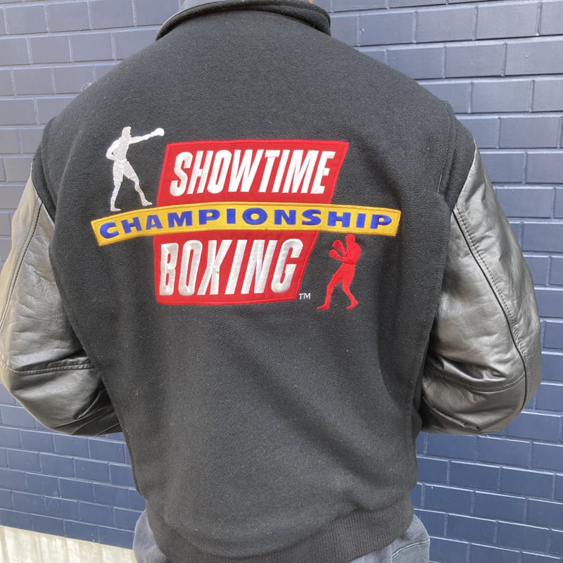 L】SHOW TIME BOXING CHAMPIONSHIP VARSITY JACKET
