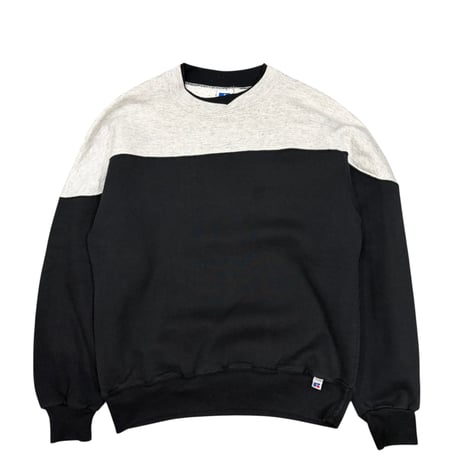 【M】90'S RUSSELL 2-TONE CREWNECK