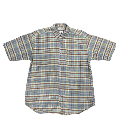 【XL】COLUMBIA PLAID S/S SHIRT