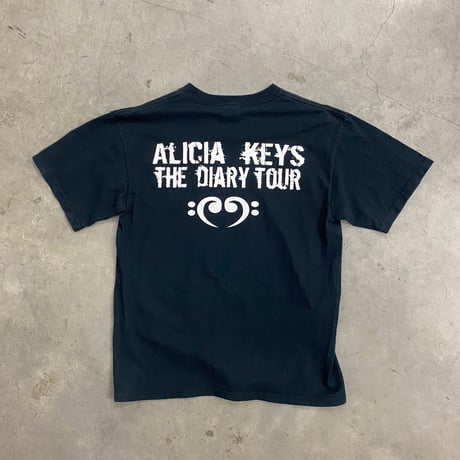 【M】2004'S ALICIA KEYS "THE DIARY TOUR"T-SHIRT