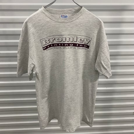 【XL】90'S BROMLEY PRINTING INC TEE