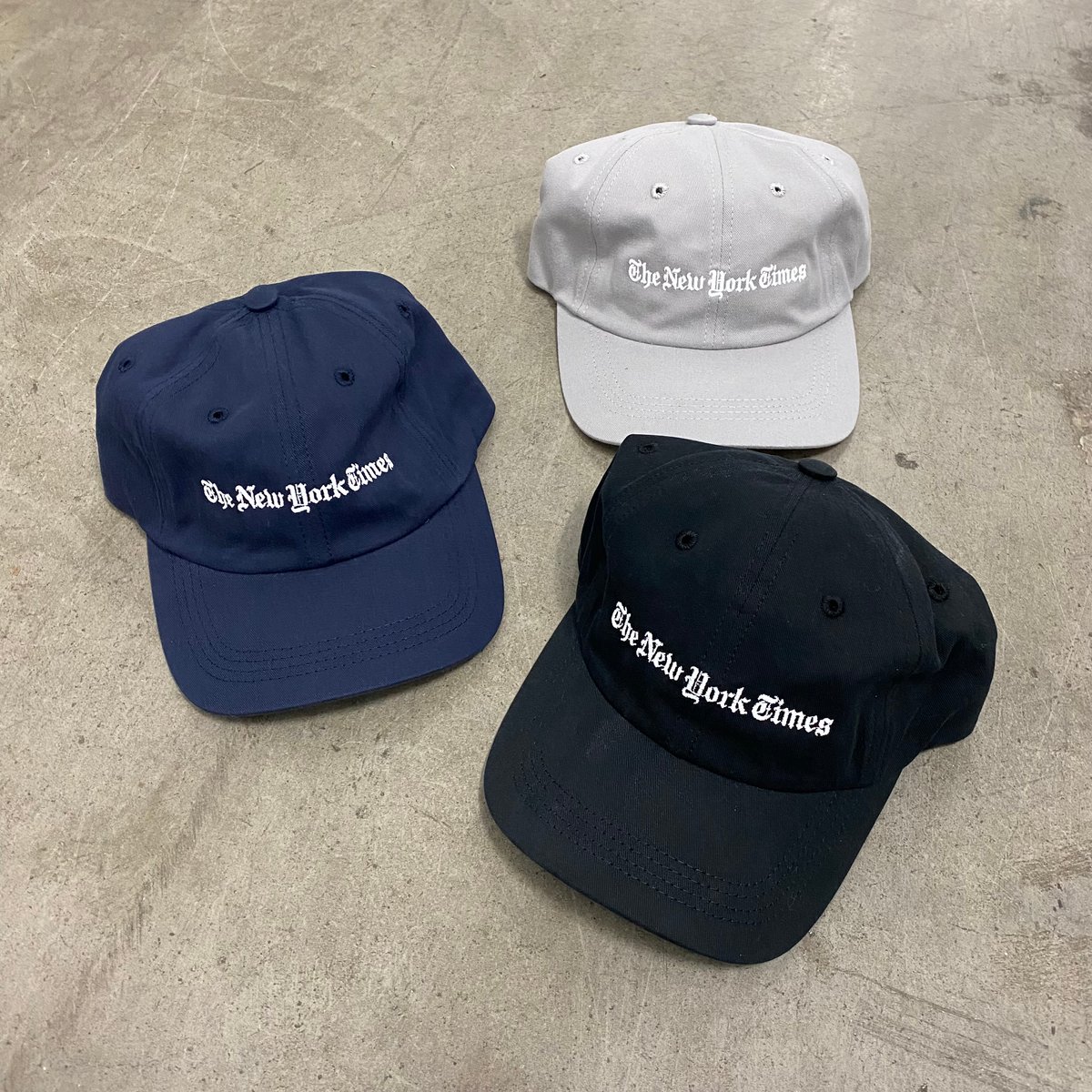THE NEW YORK TIMES LOGO CAP | CLOCK STORE