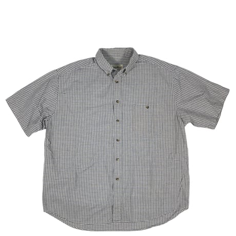 【XL】EDDIE BAUER PLAID S/S SHIRT