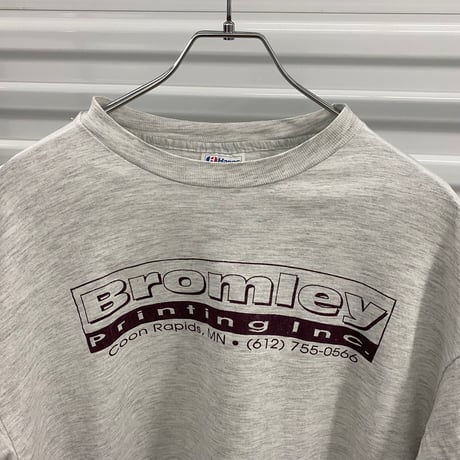 【XL】90'S BROMLEY PRINTING INC TEE