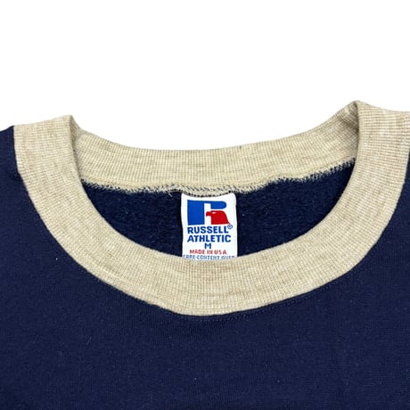【M】90'S RUSSELL 2-TONE CREWNECK