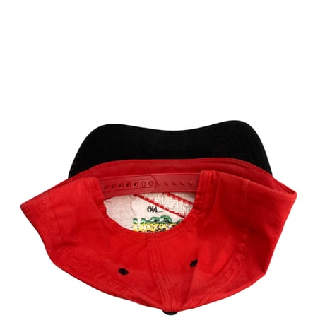 REGGAE ON RED STRIPE CAP
