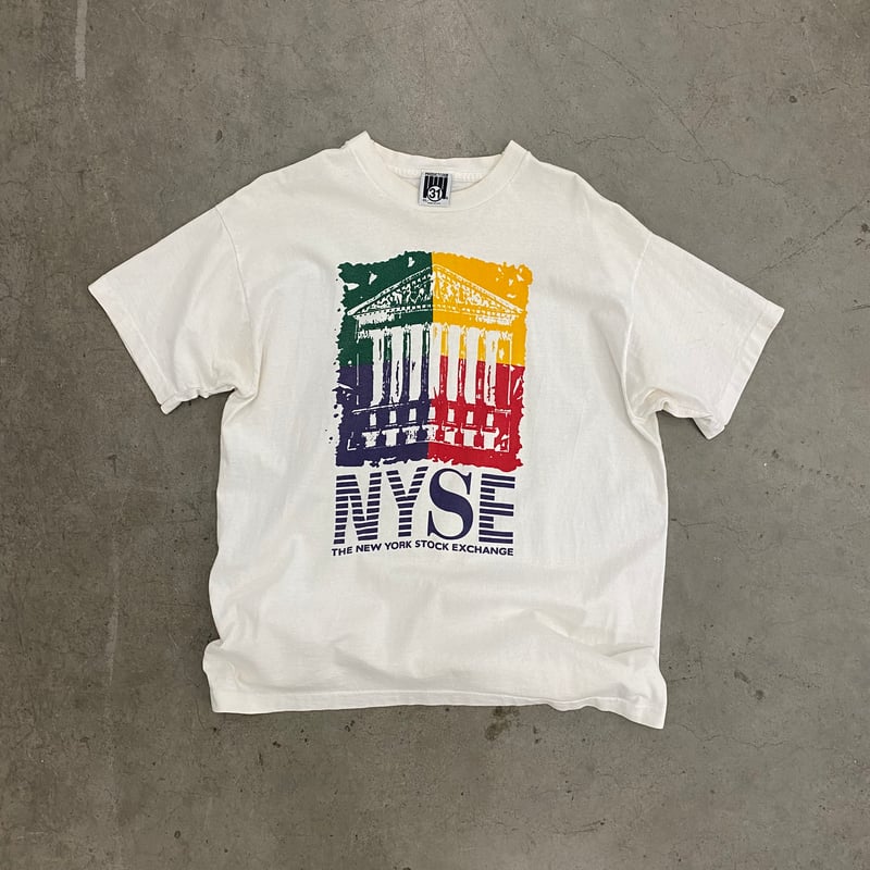 XL】90'S NEW YORK STOCK EXCHANGE TEE | CLOCK STORE XL】90'S NEW YORK STOCK EXCHANGE TEE | CLOCK STORE