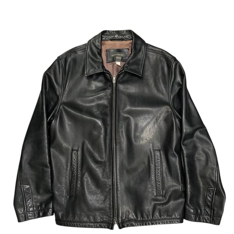 【L】00's BANANA REPUBLIC LEATHER JACKET