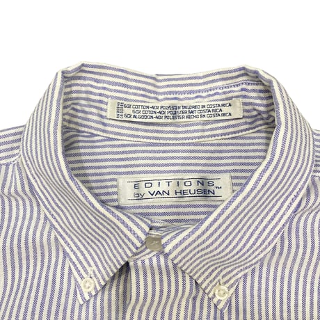 【16 1/2】EDITIONS BY VAN HEUSEN STRIPE S/S SHIRT