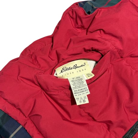 【M】2000'S EDDIE BAUER REVERSIBLE VEST