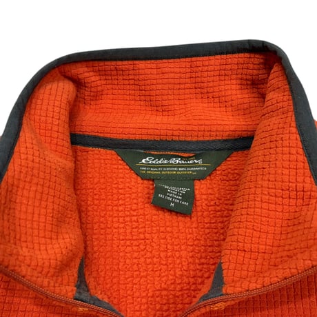 【M】EDDIE BAUER ZIP FLEECE