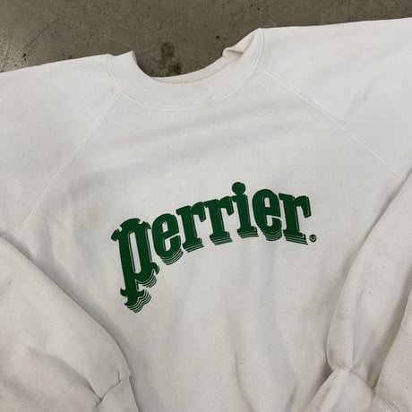 【XL】90'S PERRIER CREWNECK / MADE IN USA