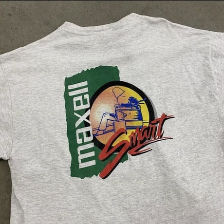 【XL】90'S MAXELL POCKET TEE