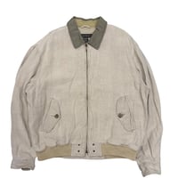 【L】00'S BANANA REPUBLIC LINEN ZIP JACKET