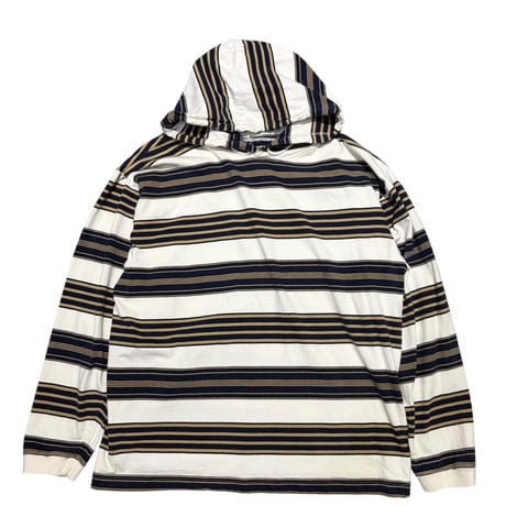 【M】90'S GAP BORDER HOODIE