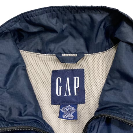 【M】00'S GAP NYLON ZIP JACKET