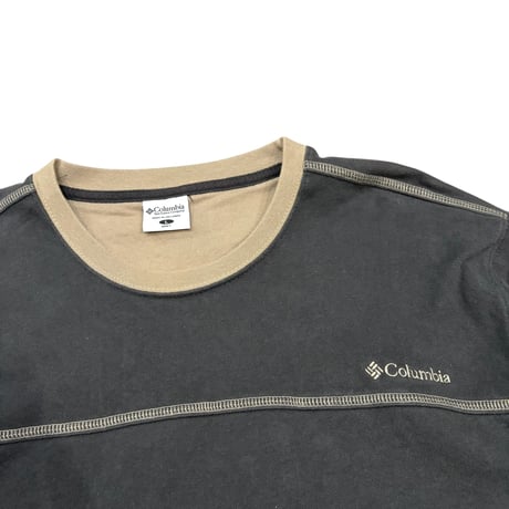 【L】COLUMBIA STITCHED L/S