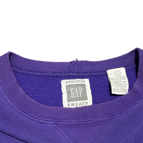 【S】90'S GAP ATHLETIC DISTRESSED CREWNECK