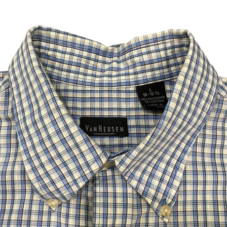 【16 1/2】VAN HEUSEN S/S SHIRT
