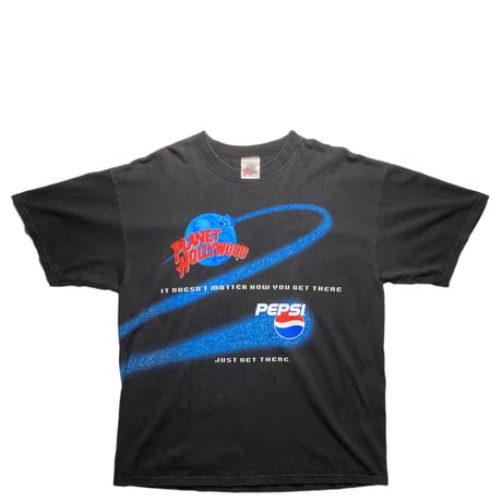 【XL】90'S PLANET HOLLYWOOD X PEPSI TEE