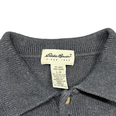 【L】00'S EDDIE BAUER KNIT POLO