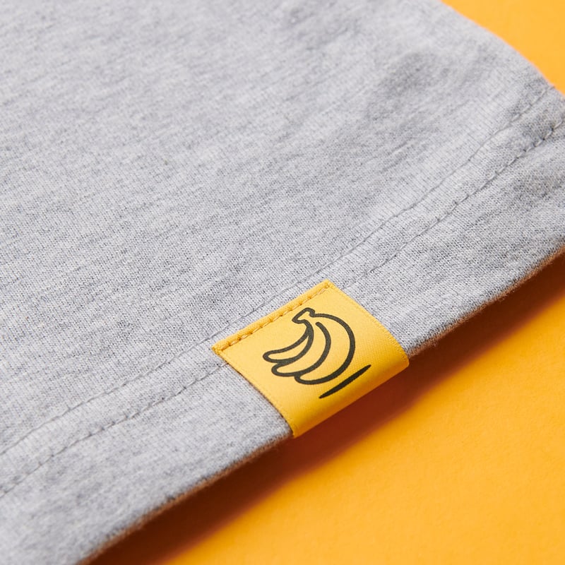 Brunt bananaboys ワッペン 白