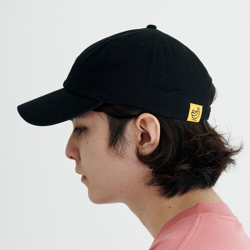バナナマン グッズ バ帽 バ 6 Panel CAP（BLK）