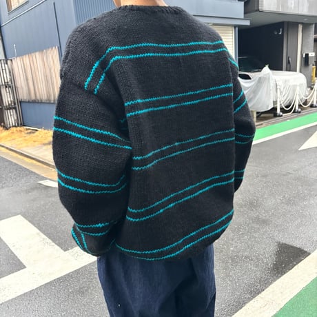SLIDERSTORE  "good border hand knit"