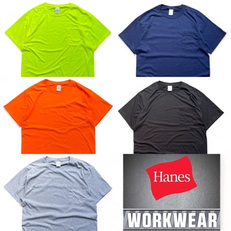 Hanes "WORKWEAR" Pocket Tee