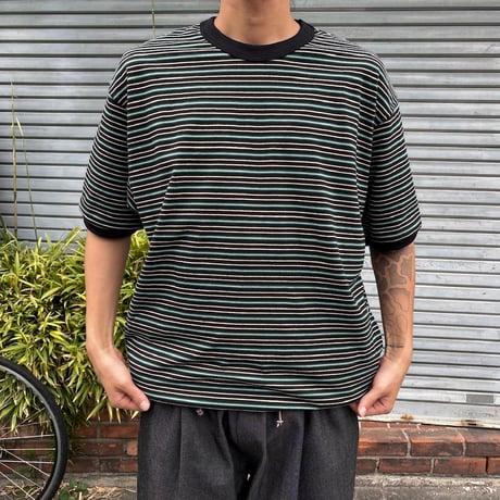 SLIDERSTORE  "ゴキゲンborder Tee🌞"