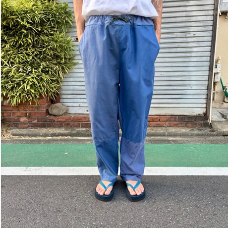 SLIDERSTORE "90年代にｲｷﾞﾘｽ軍で使われてたﾗﾝﾄﾞﾘｰﾊﾞｯｸを解体して作ったeasy pants"