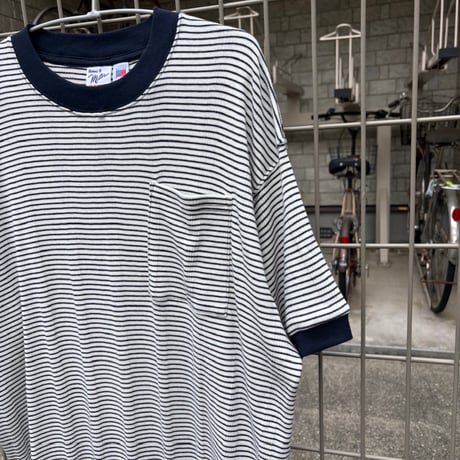 Miller × Relaxfit  "Panel Rib Border tshirt"